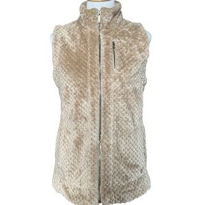 Calvin Klein teddy bear plush vest
